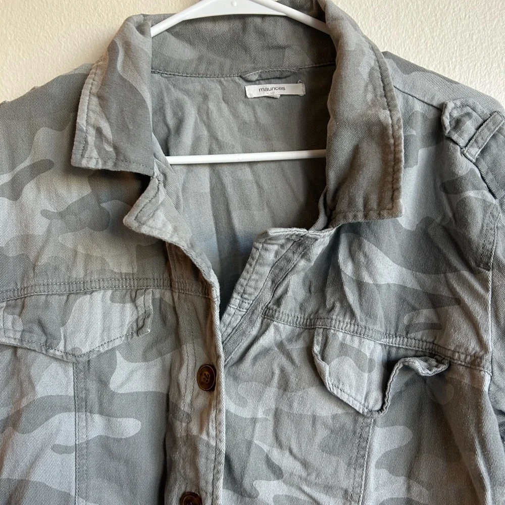 Maurice’s lightweight camo jacket size XXL - Picture 2 of 4